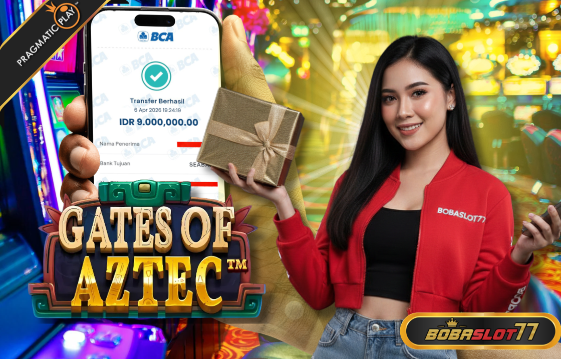Selamat kepada user id : ngxxxni Wede Rp 9.000.000 di Game GATES OF AZTEC PRAGMATIC PLAY Cair Gk Sampe 1 Menit! Menang Mudah di Bobaslot77
